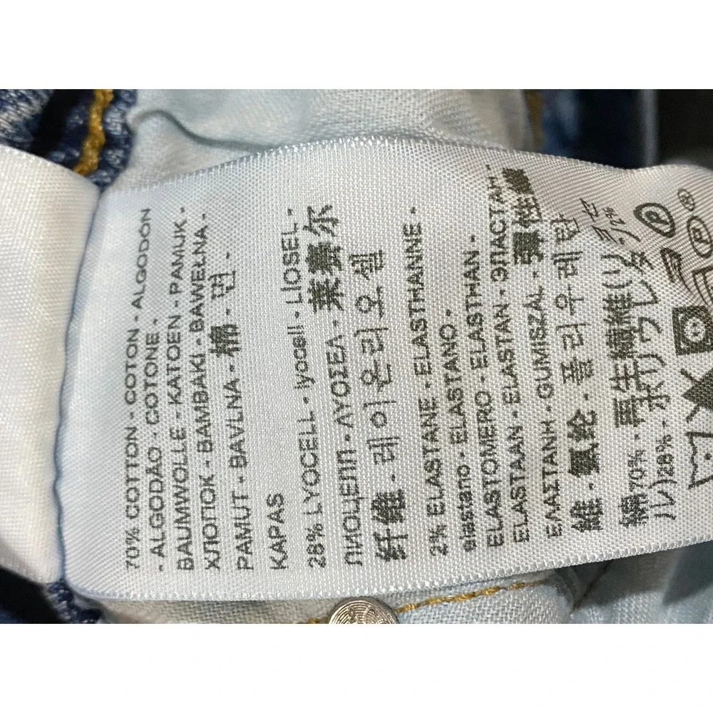 Levis 550 Relaxed Fit Mens Blue Jeans 38x36 Medium Wash Stretch 18181-0550 - Picture 7 of 10